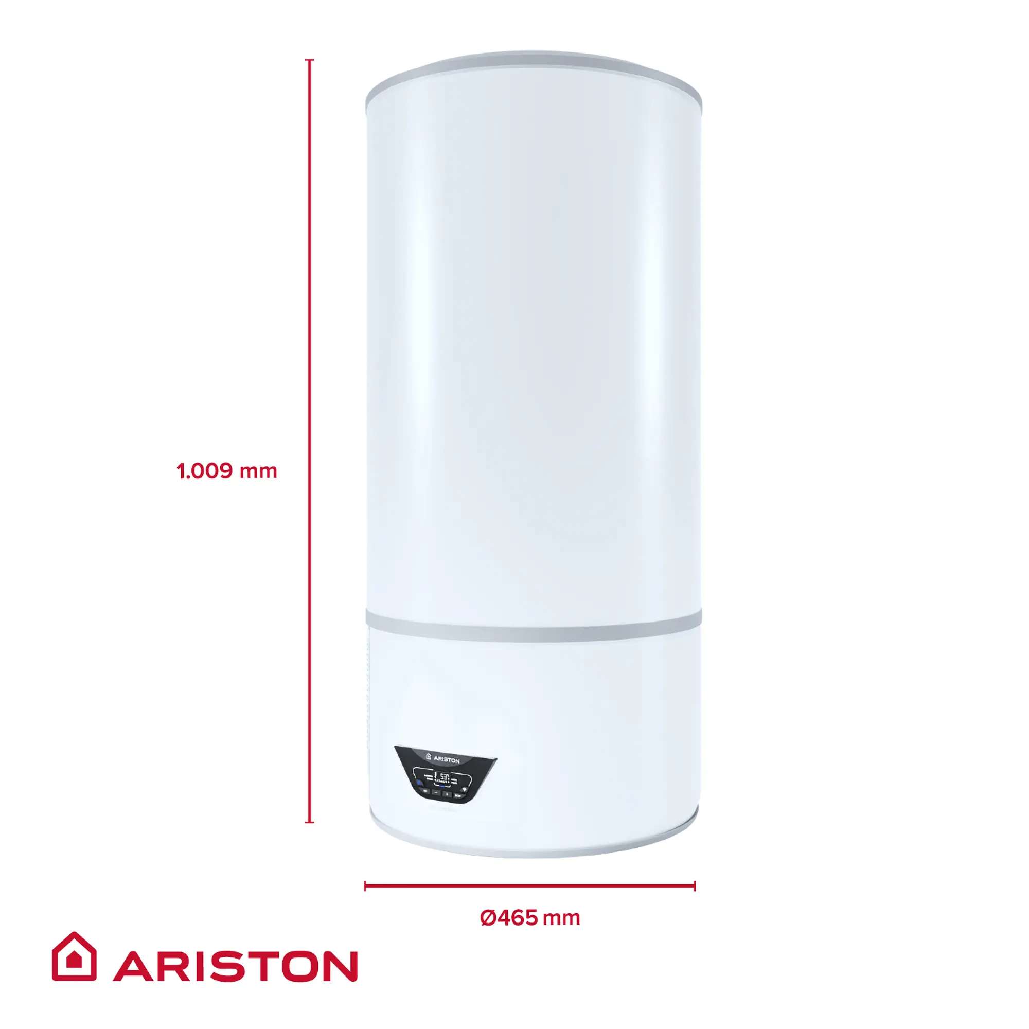Bojler elektryczny Ariston Lydos Hybrid Wi-Fi 80 V 3629064 1,2kW 8 barów 49dB