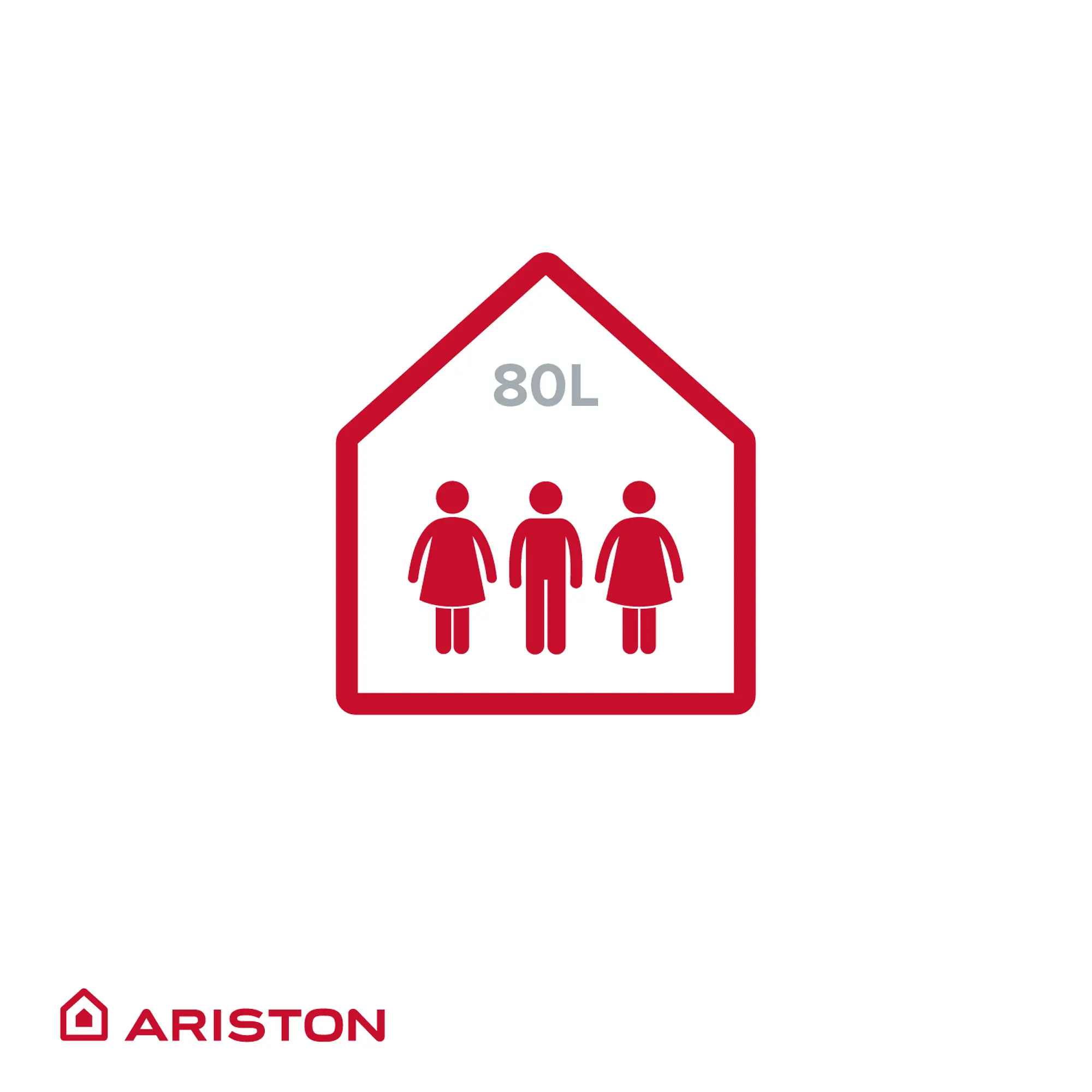 Bojler elektryczny Ariston Lydos Hybrid Wi-Fi 80 V 3629064 1,2kW 8 barów 49dB