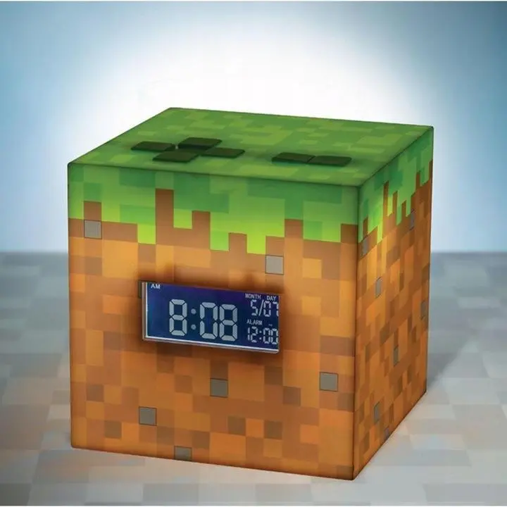 Budzik Paladone Minecraft Blok trawy