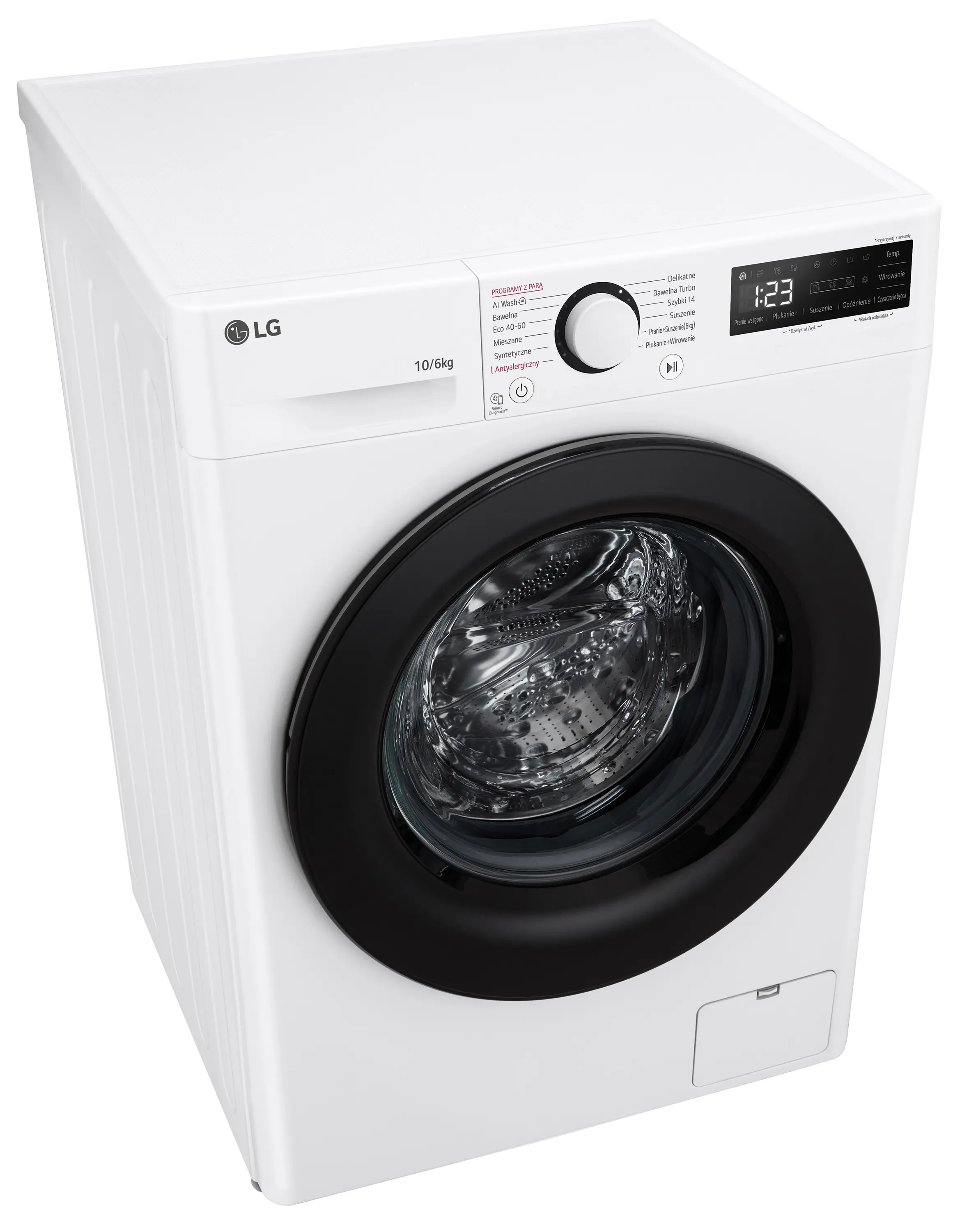 Pralko-suszarka LG Vivace F4D06506W 56,5cm 10kg/6kg