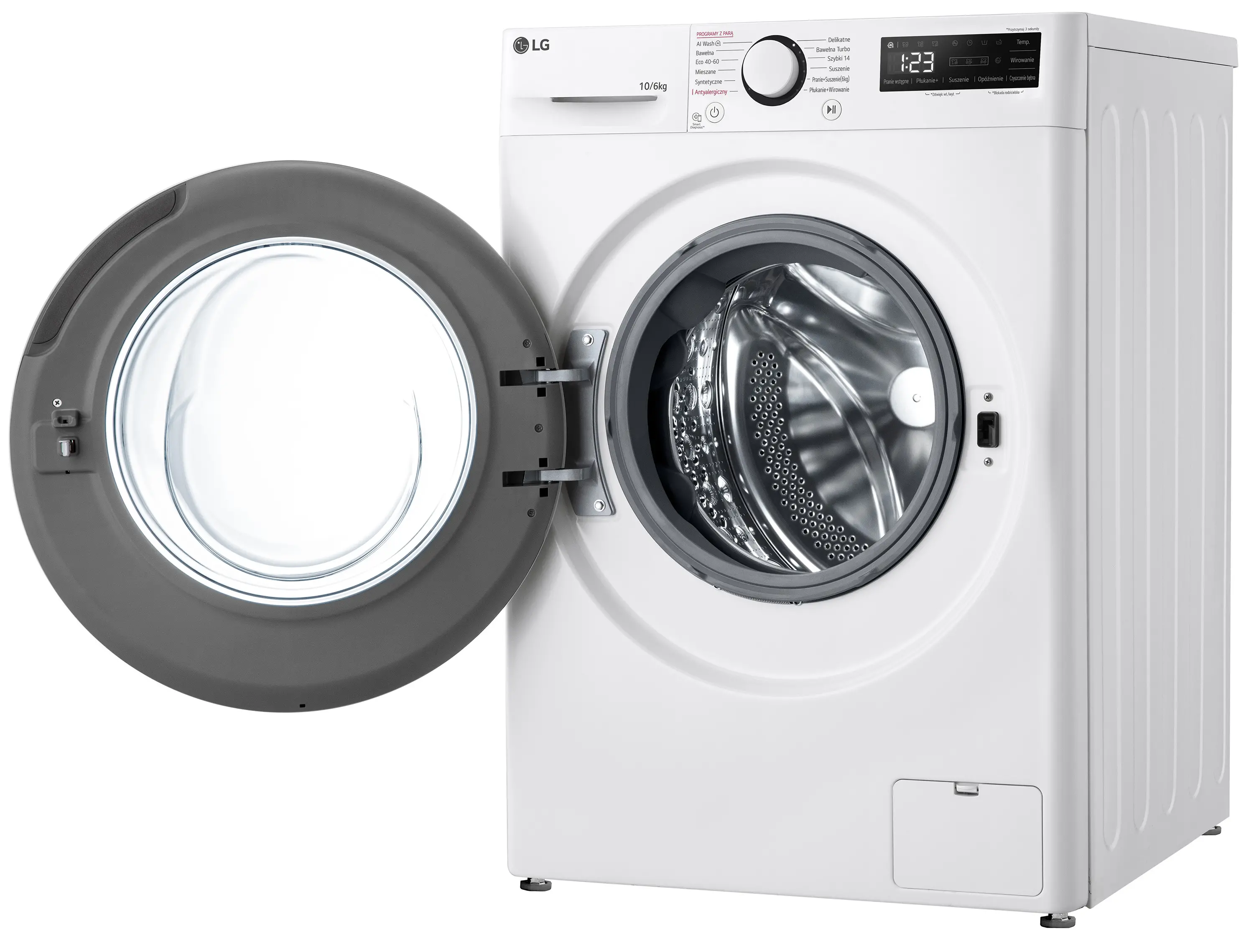 Pralko-suszarka LG Vivace F4D06506W 56,5cm 10kg/6kg