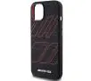 Etui Mercedes-Benz Silicone Large Rhombuses Pattern MagSafe AMHMP15S23SSPK do iPhone 15/14/13 Czarny