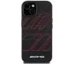 Etui Mercedes-Benz Silicone Large Rhombuses Pattern MagSafe AMHMP15S23SSPK do iPhone 15/14/13 Czarny