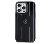 Etui Mercedes-Benz Double Layer Crossed Lines MagSafe MEHMP15L23HRSK do iPhone 15 Pro Czarny