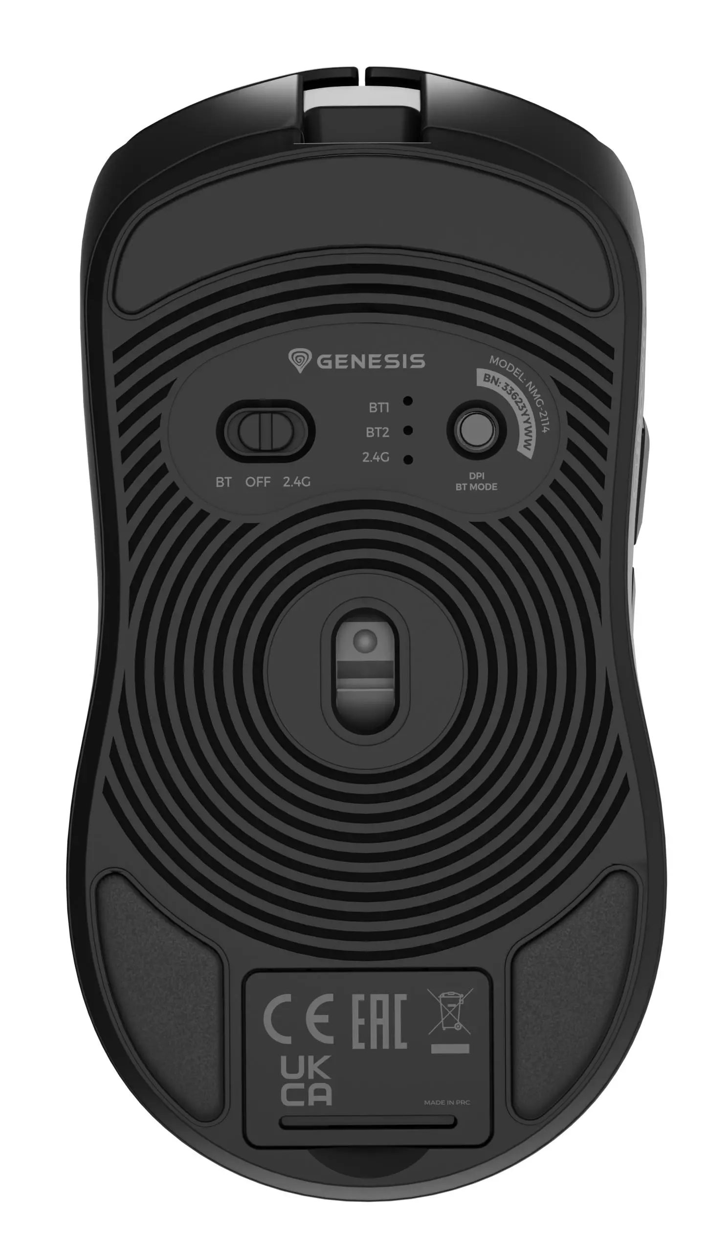 Myszka gamingowa Genesis Zircon 500 Wireless Czarny