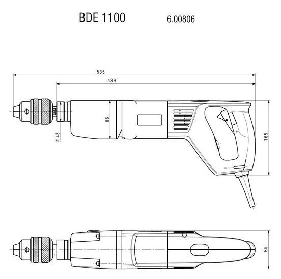 Metabo BDE 1100