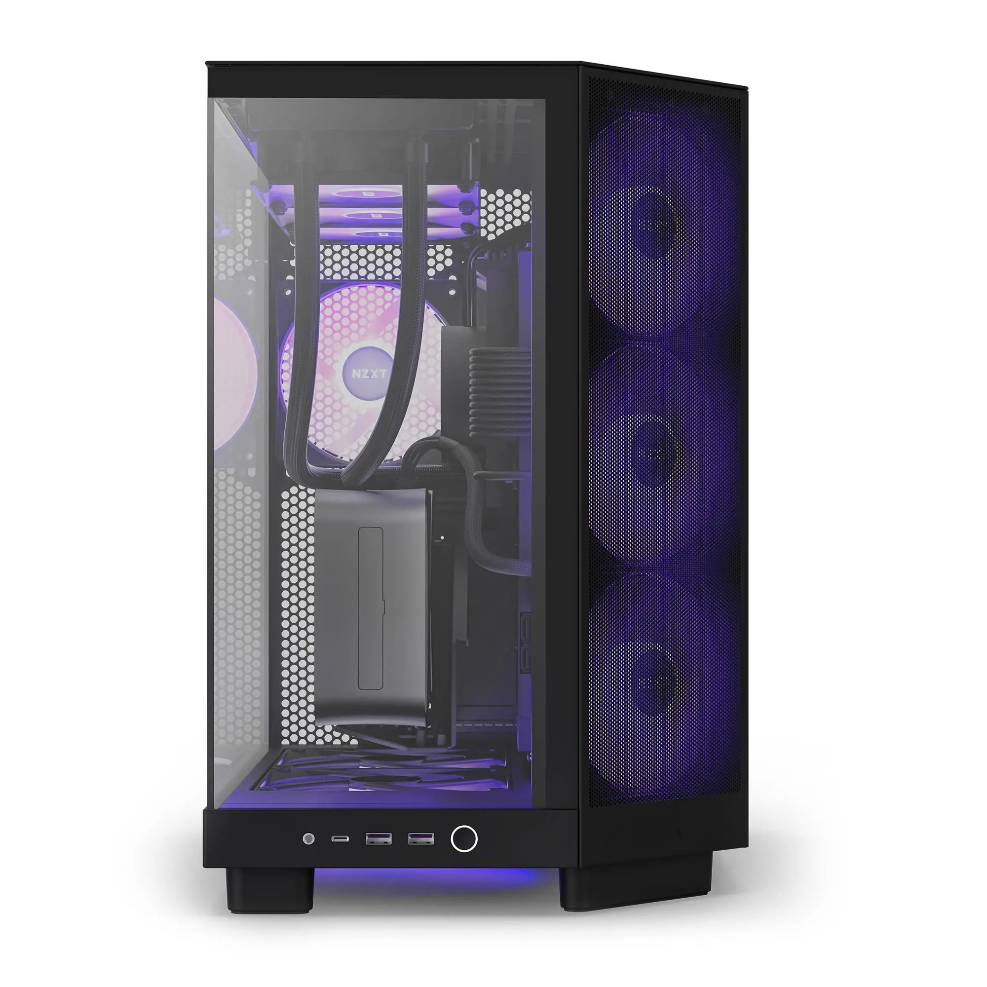 Obudowa NZXT H6 Flow RGB okno RGB Czarny