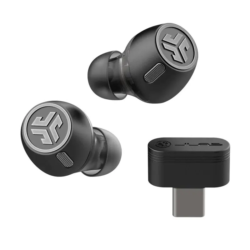 Słuchawki bezprzewodowe JLab Epic Lab Edition Dokanałowe Bluetooth 5.3 Czarny