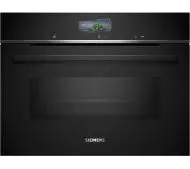 Siemens iQ700 CM736G1B1 Termoobieg AirFry Zdalne sterowanie Czarny