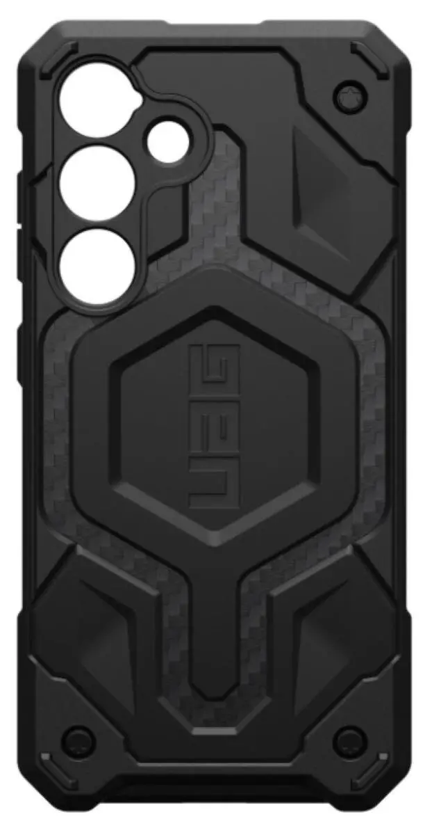 Etui UAG Monarch Pro Case do Galaxy S24+  z wbudowanym modułem magnetycznym Carbon Fiber Czarny