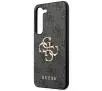 Etui Guess 4G Big Metal Logo GUHCS24M4GMGGR do Samsung Galaxy S24+ Szary