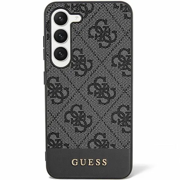 Etui Guess 4G Stripe Collection GUHCS24MG4GLGR do Samsung Galaxy S24+ Czarny