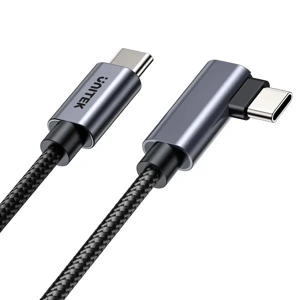 Kabel Unitek USB-C Power Delivery 100W 1m Szary