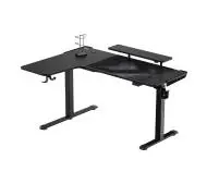 Ultradesk WINGER 155cm Regulacja wysokości Czarny