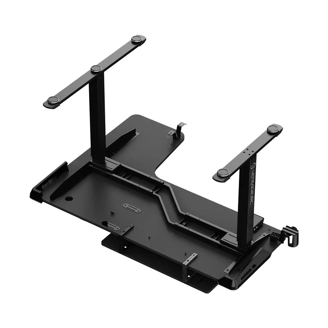 Biurko Ultradesk WINGER 155cm Regulacja wysokości Czarny