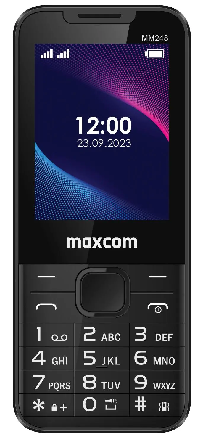 Telefon Maxcom MM 248 4G 2,4" Czarny