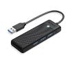 Hub USB Orico PAPW3AT-U3-015-BK-EP 3x USB-A czytnik kart 5Gbps  Czarny