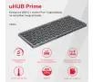 Klawiatura membranowa Unitek D1092A 9w1 Szary