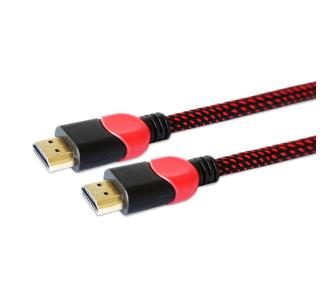 Kabel HDMI Savio GCL-04, HDMI 2.0 (czerwony) 3m, dedykowany pod PC
