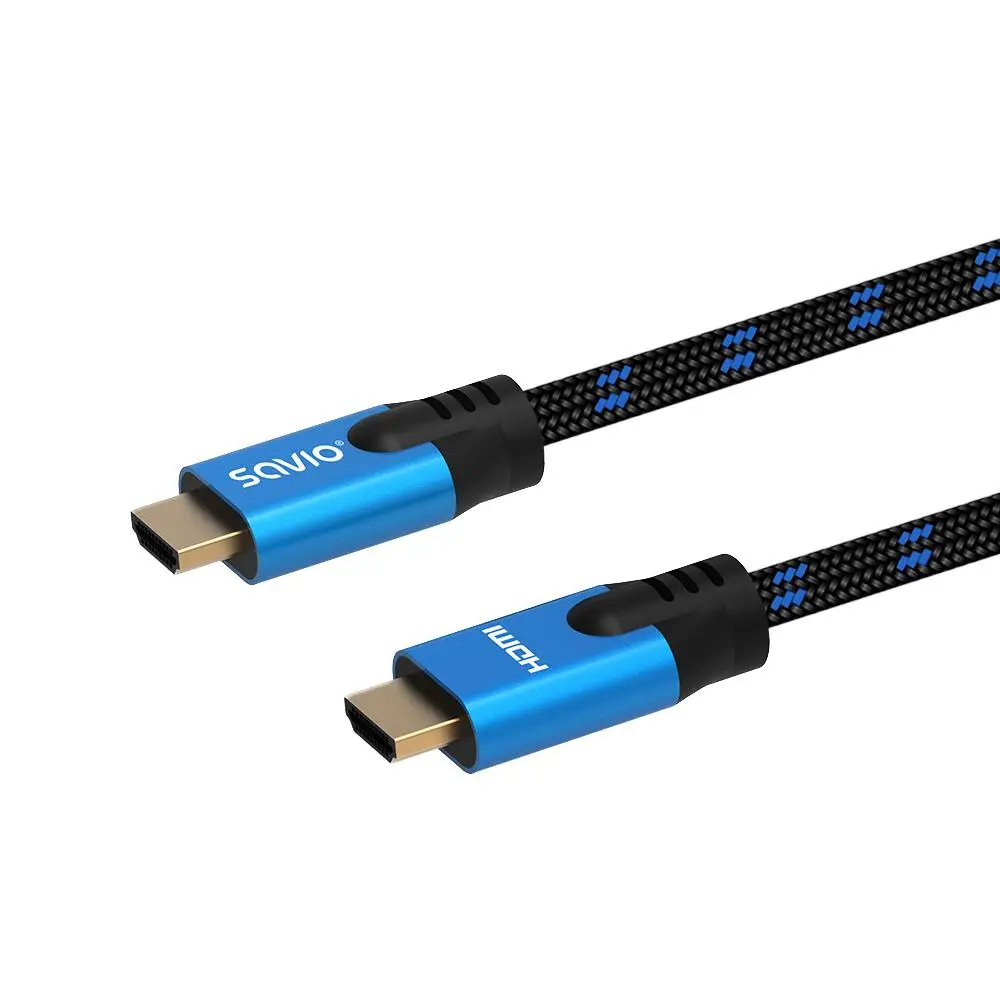 Kabel HDMI Savio CL-143 3m Niebieski