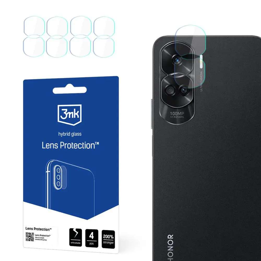 Szkło hybrydowe 3mk Lens Protection do Honor 90 Lite