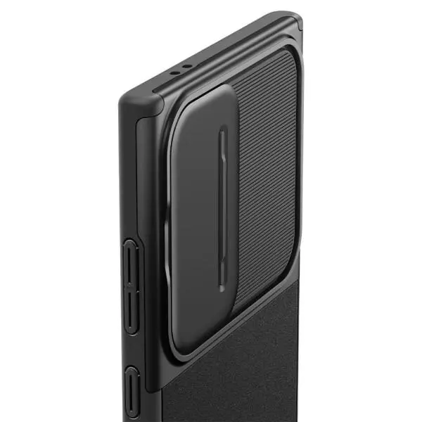 Etui Spigen Optik Armor ACS07313 do Galaxy S24 Ultra Czarny