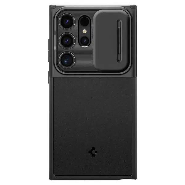 Etui Spigen Optik Armor ACS07313 do Galaxy S24 Ultra Czarny
