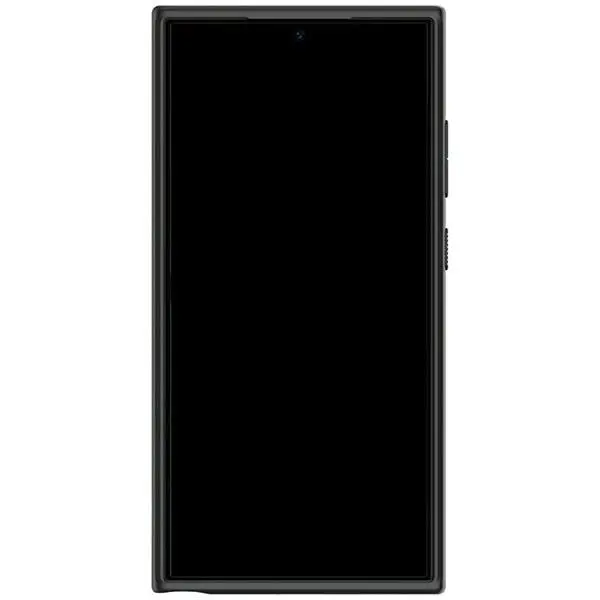 Etui Spigen Ultra Hybrid ACS07296 do Galaxy S24 Ultra Przezroczysty-Czarny