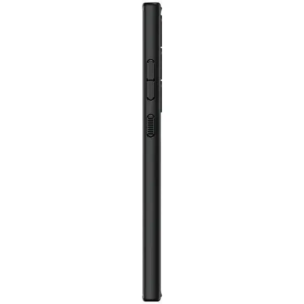 Etui Spigen Ultra Hybrid ACS07296 do Galaxy S24 Ultra Przezroczysty-Czarny