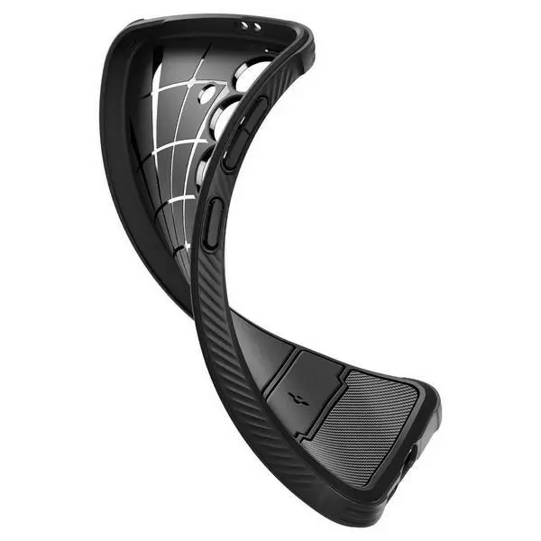 Etui Spigen Rugged Armor ACS07326 do Galaxy S24+ Czarny