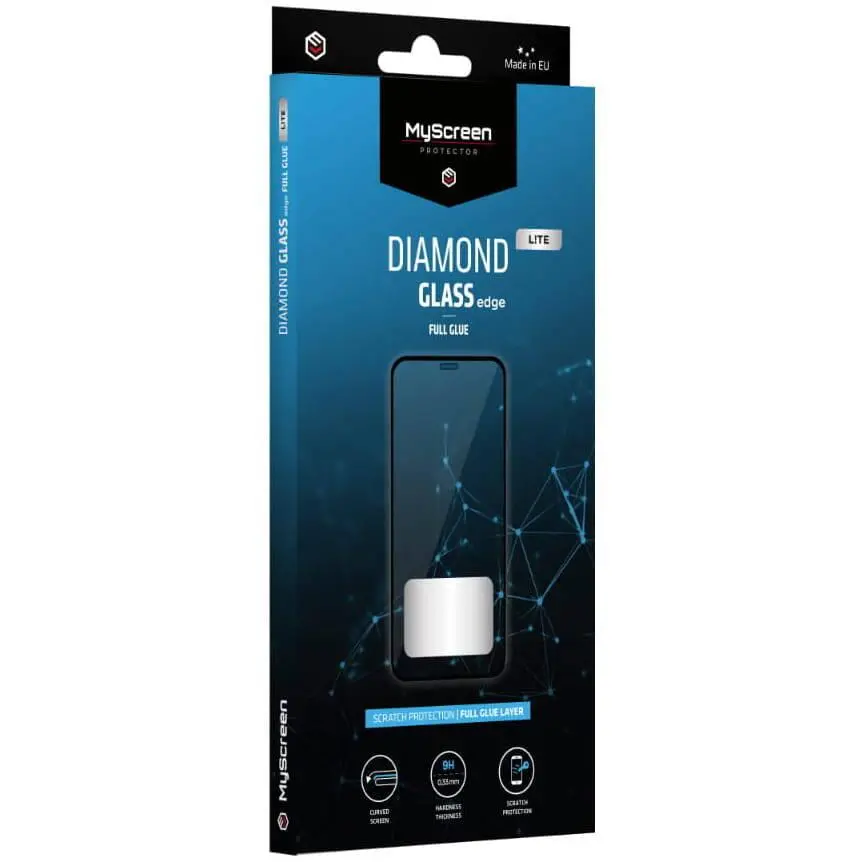 Szkło hartowane MyScreen Protector Diamond Glass Edge Lite Full Glue do Galaxy S24 Czarny