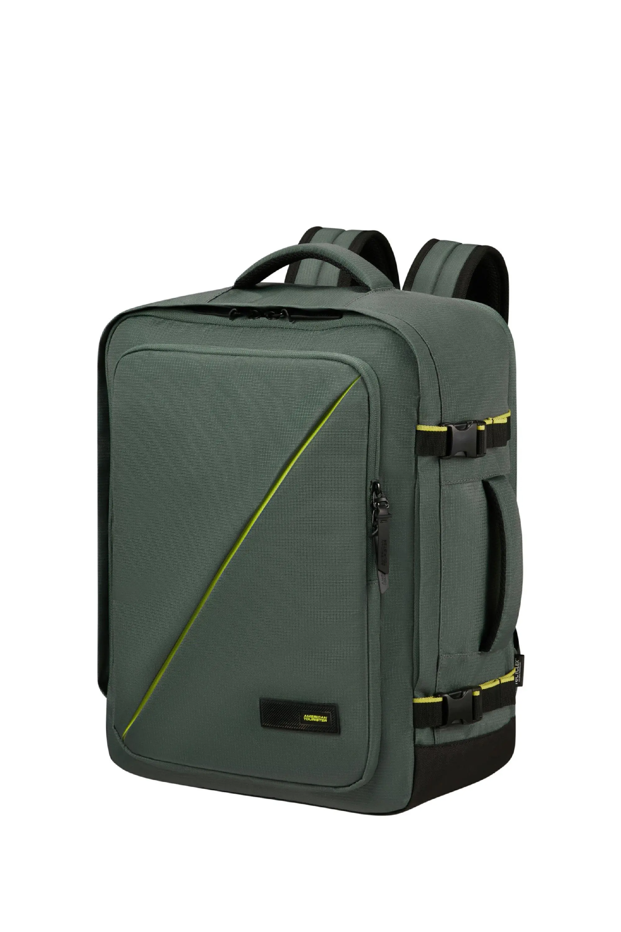 Plecak na laptopa American Tourister Take2Cabin  Zielony
