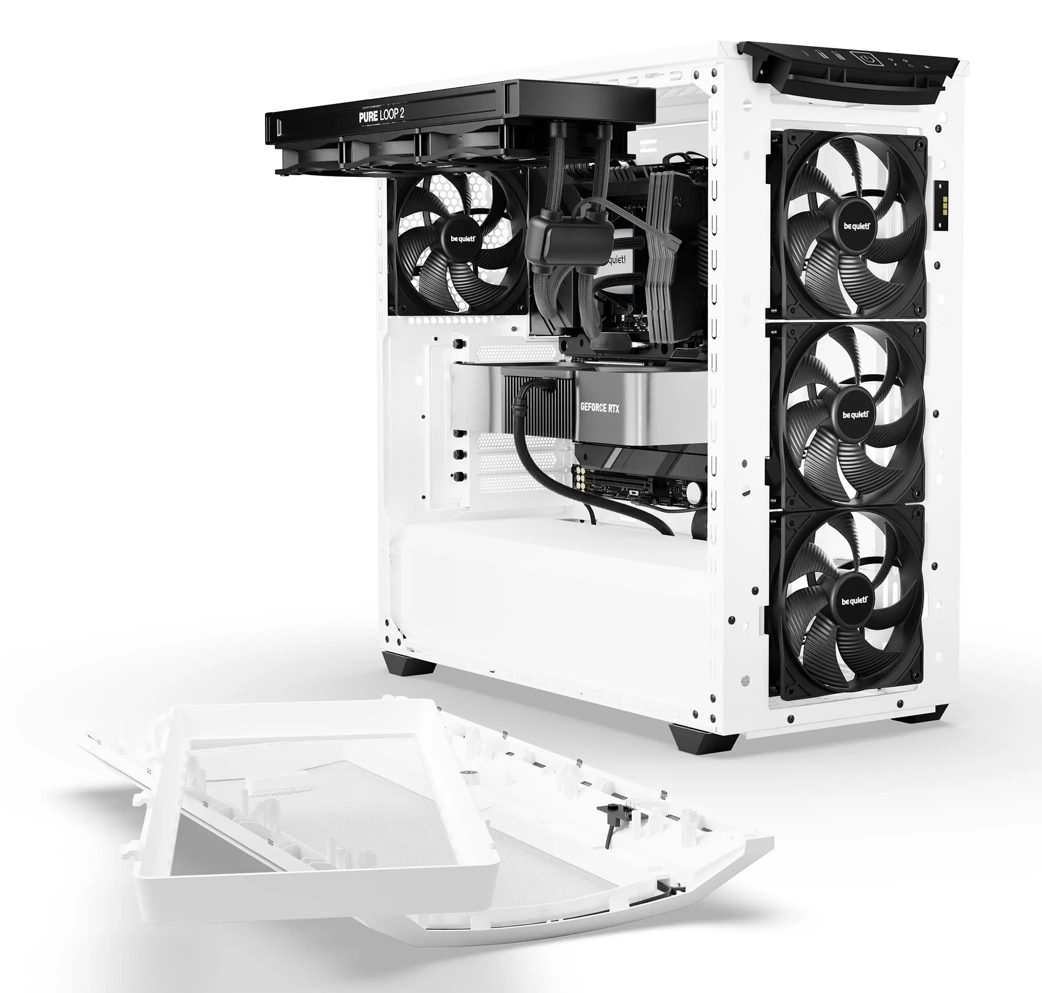 Obudowa be quiet! Shadow Base 800 DX ARGB Biały