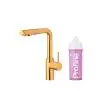 Bateria KFA Armatura Arura Duero Pure Basic Pull-Out 6623-115-31 Złoty Stal szlachetna