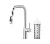 Bateria KFA Armatura Duero Pure Style Pull-Out 6623-314-22 Inox Stal szlachetna