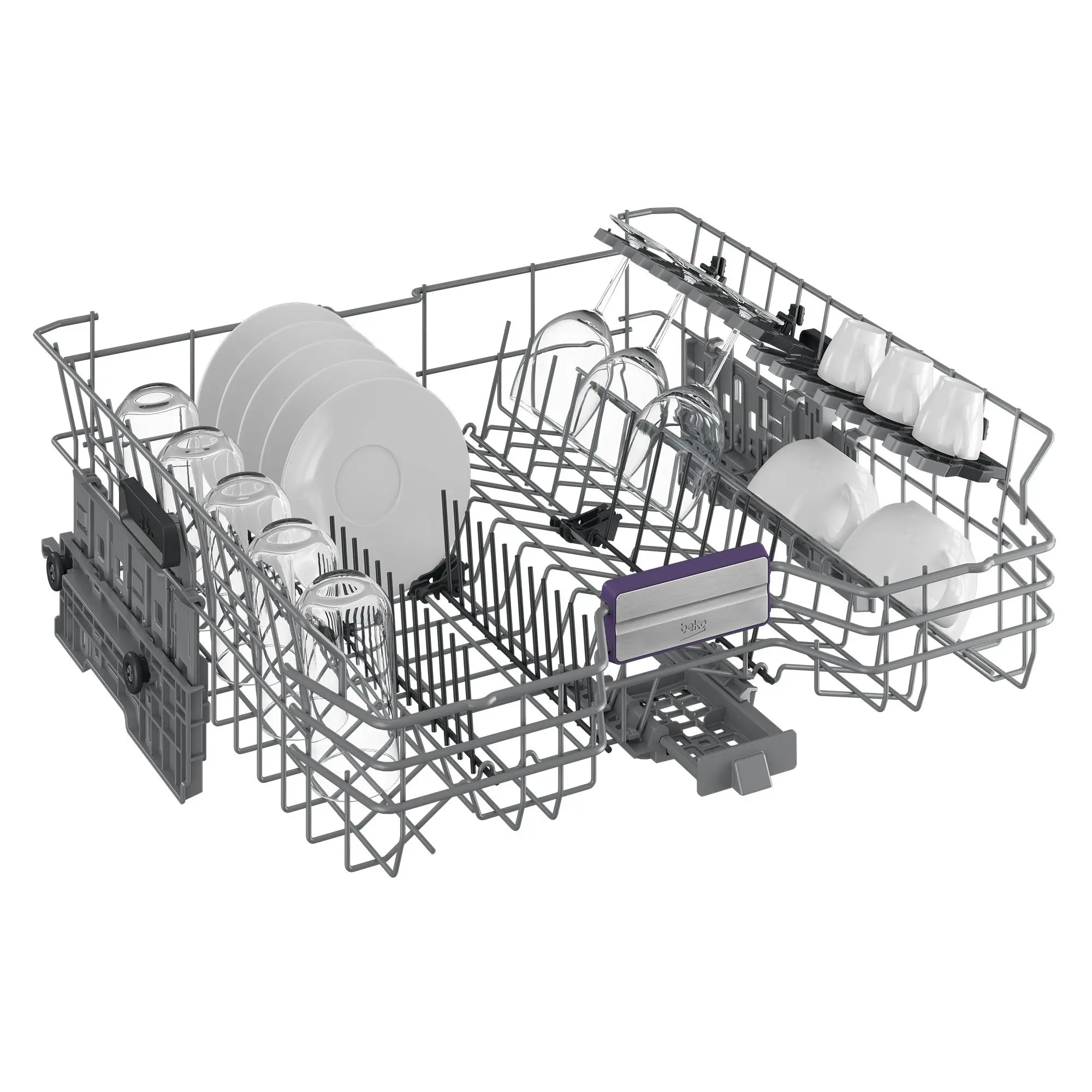 Zmywarka Beko bPro500 BDFN36640XA 59,8cm Automatyczne otwieranie drzwi Szuflada na sztućce