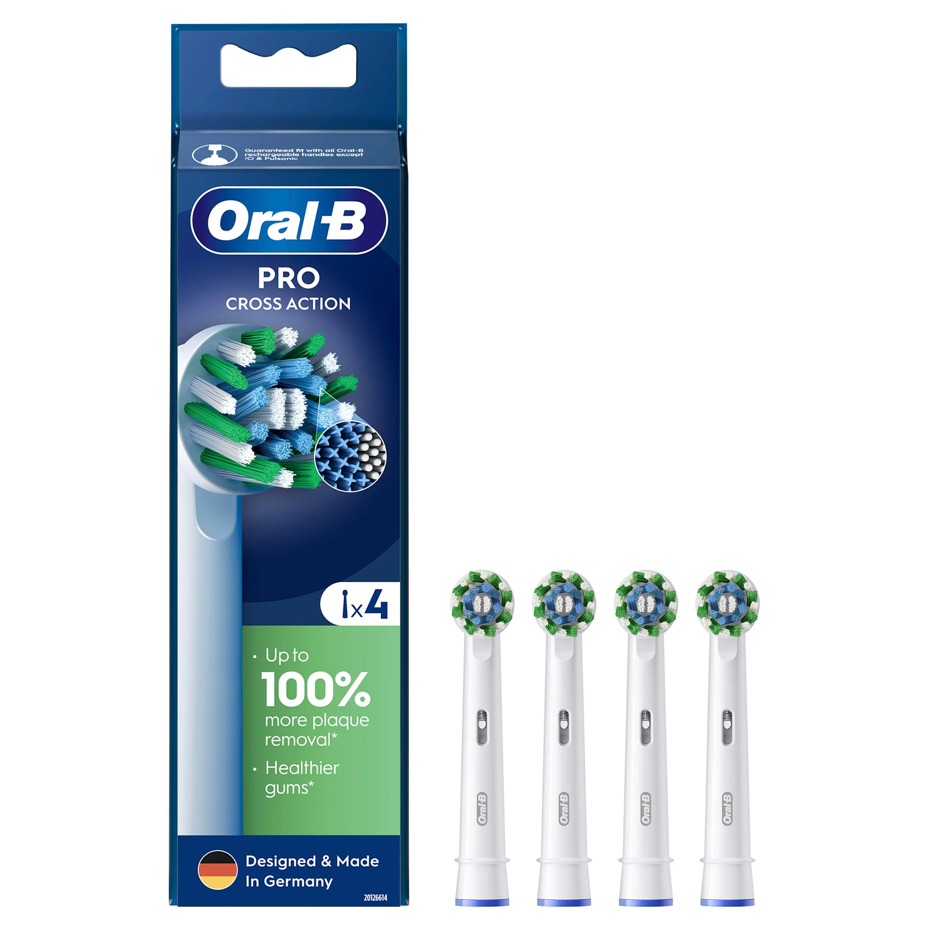 Końcówka do szczoteczki Oral-B Pro Cross Action EB50RX 4szt.
