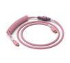 Kabel USB Glorious PC Gaming Race Coil Cable Prism Pink USB-C - USB-A (GLO-CBL-COIL-PP) Różowy