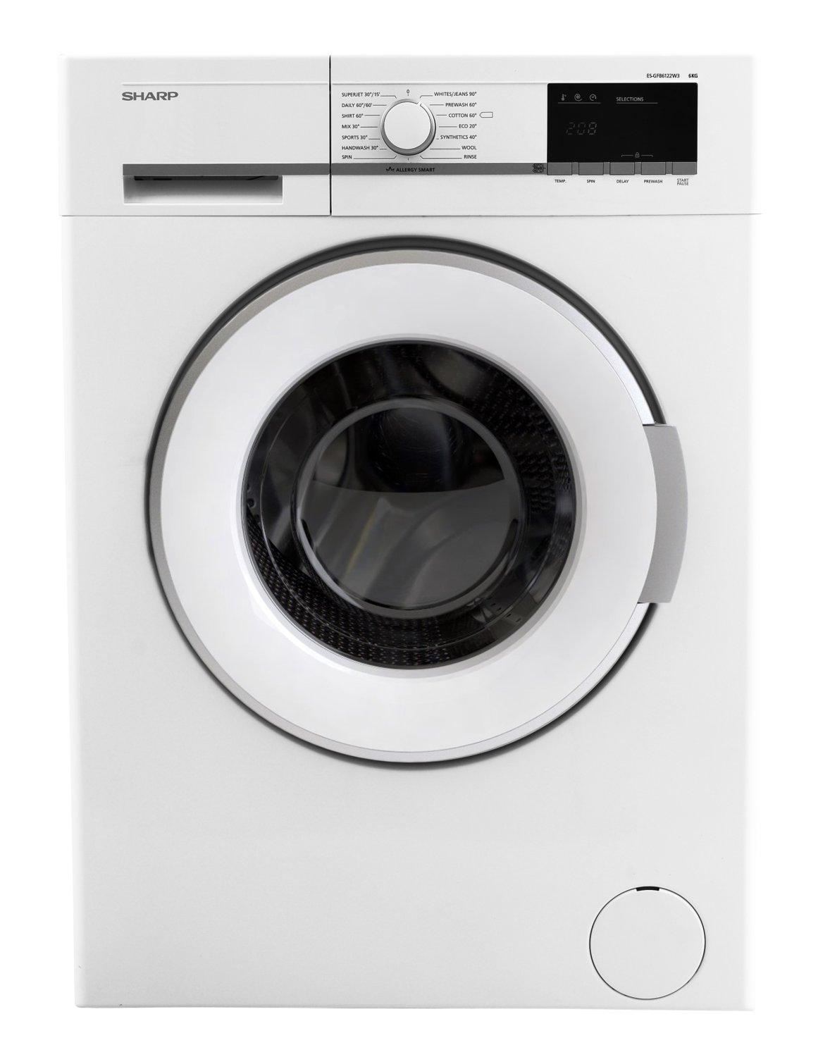 Pralka Sharp ES-GFB6122W3-PL