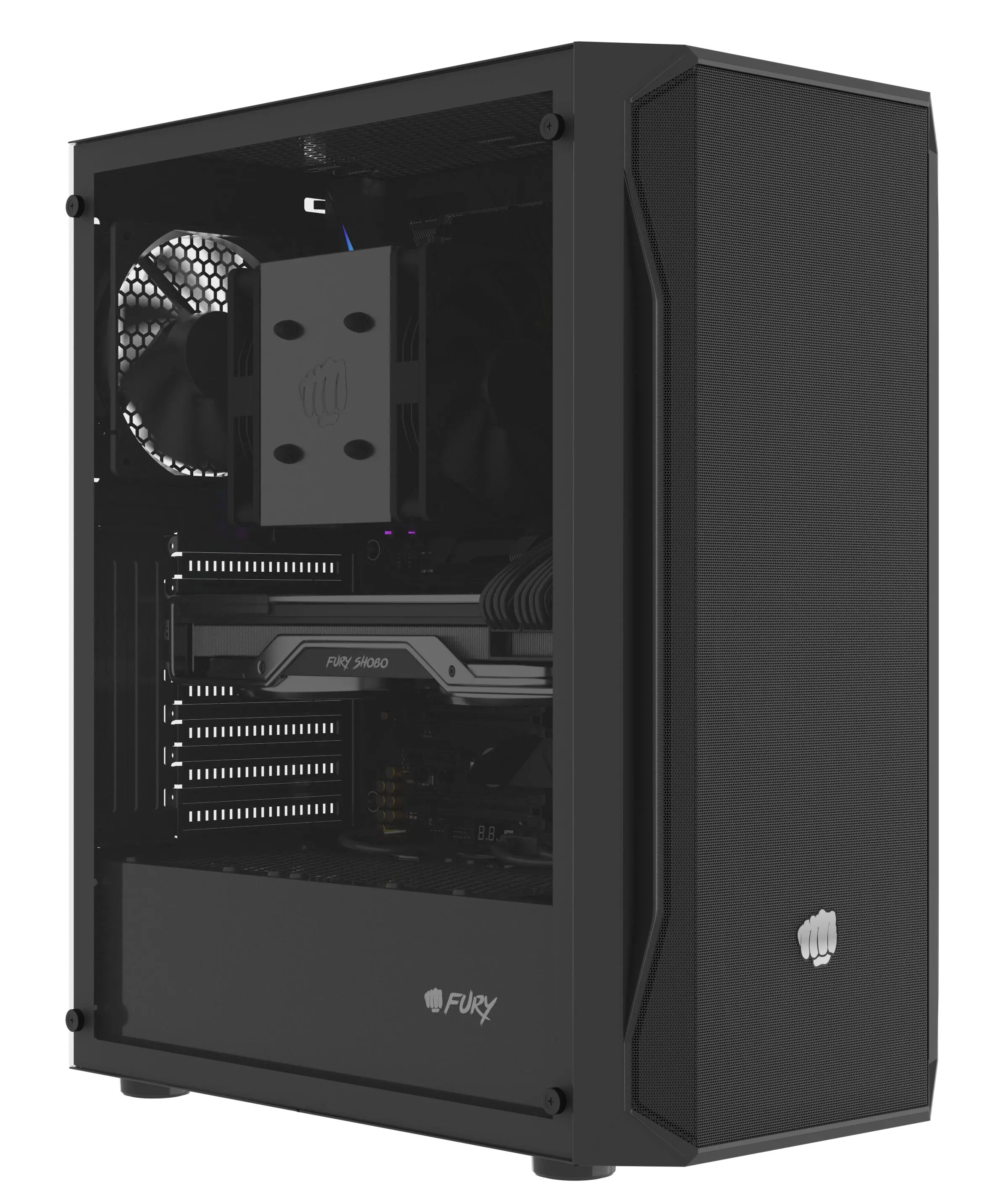 Obudowa Fury Shobo SH4F Czarny
