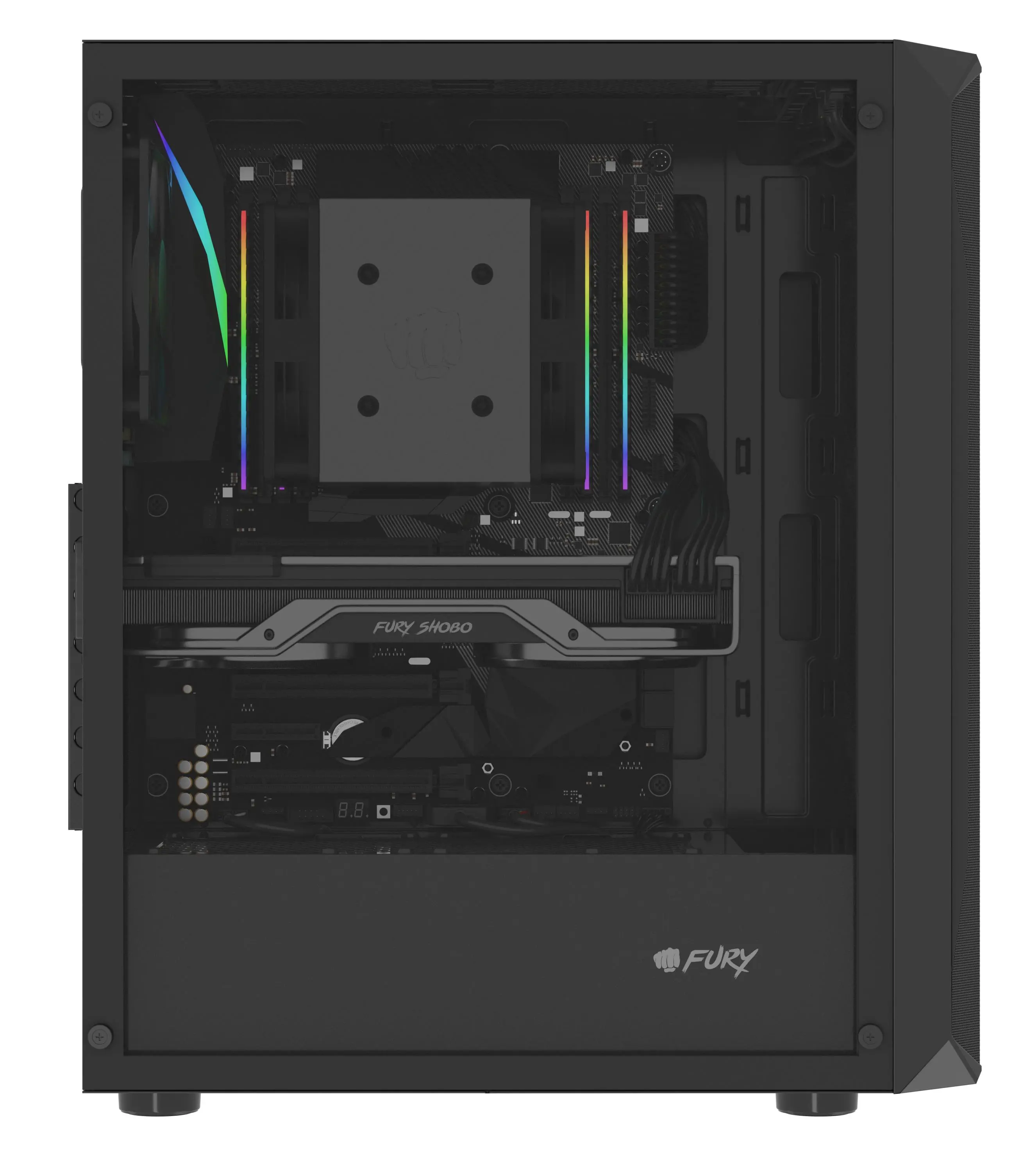 Obudowa Fury Shobo SH4F Czarny