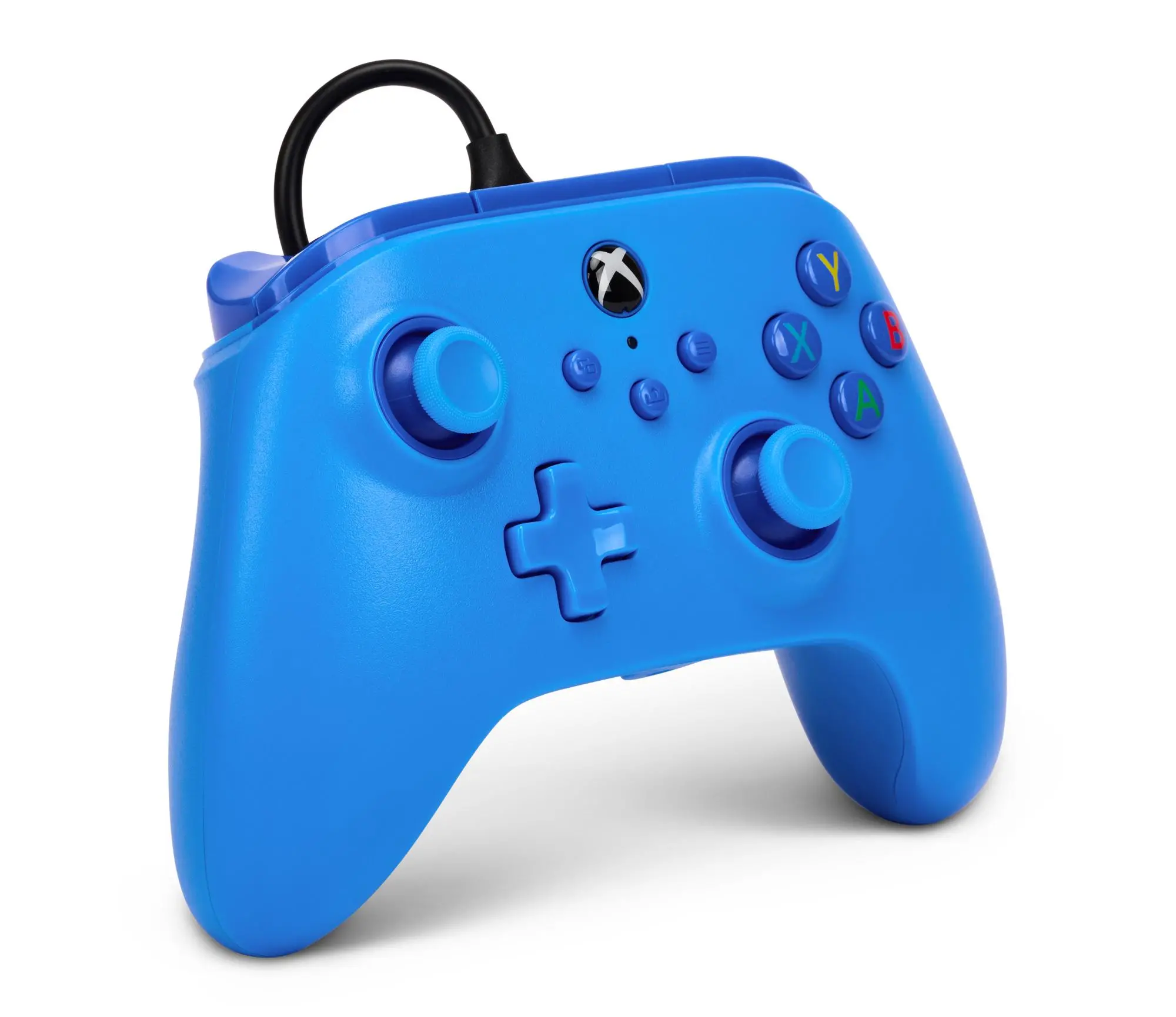 Pad PowerA przewodowy do Xbox Series X/S, Xbox One, PC Niebieski