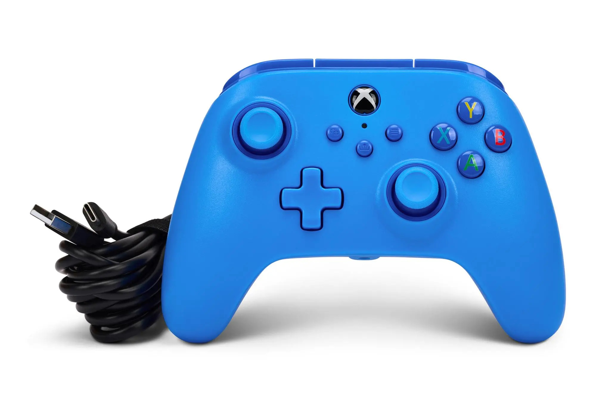 Pad PowerA przewodowy do Xbox Series X/S, Xbox One, PC Niebieski