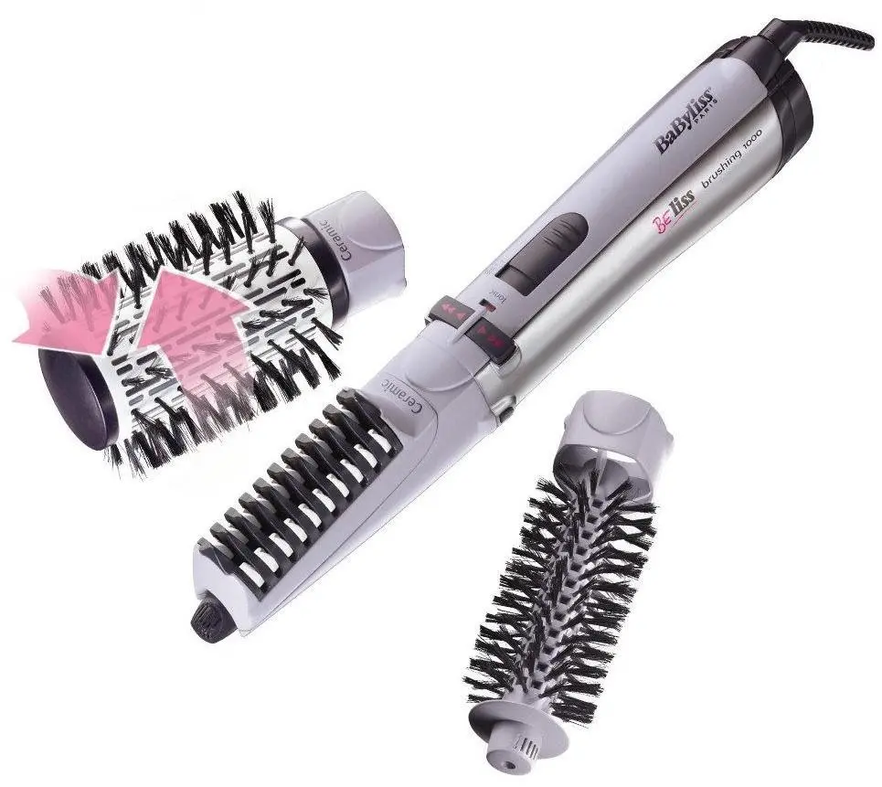 Suszarko-lokówka BaByliss 2735E 1000W Jonizacja Obrotowa Zimny nawiew Średnica szczotki 20mm 50mm 3 poziomy temperatury