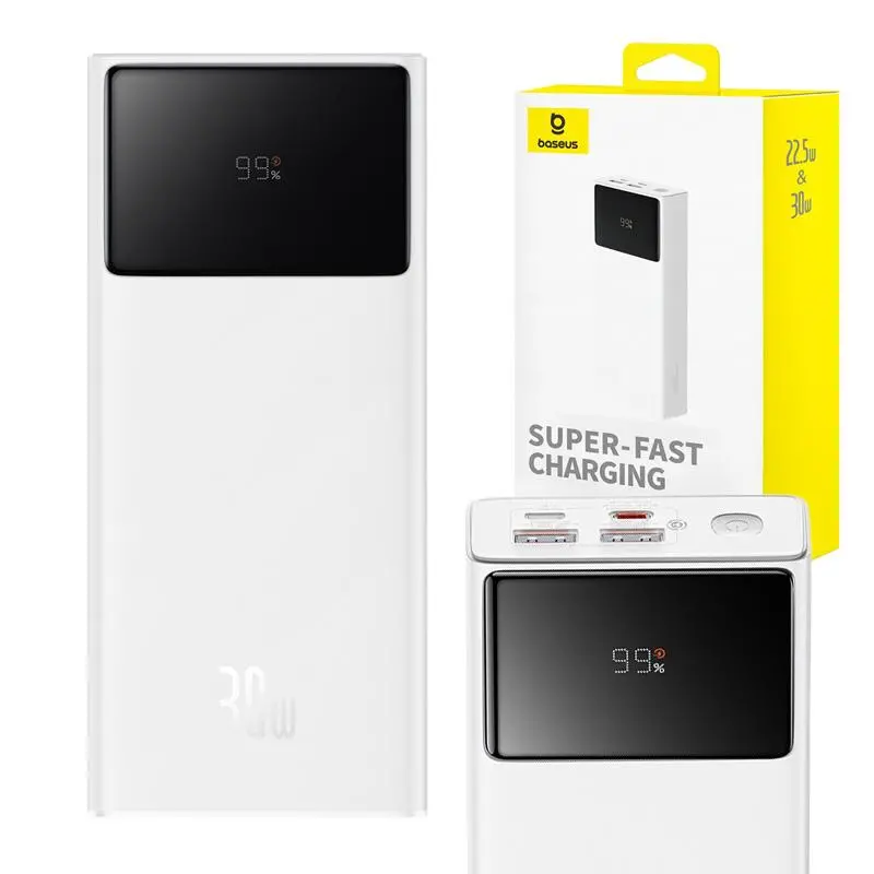 Powerbank Baseus P10022904213-00 Star-Lord 20000mAh 30W Biały