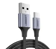 UGREEN USB do USB-C QC3,0 US288 2m Czarny