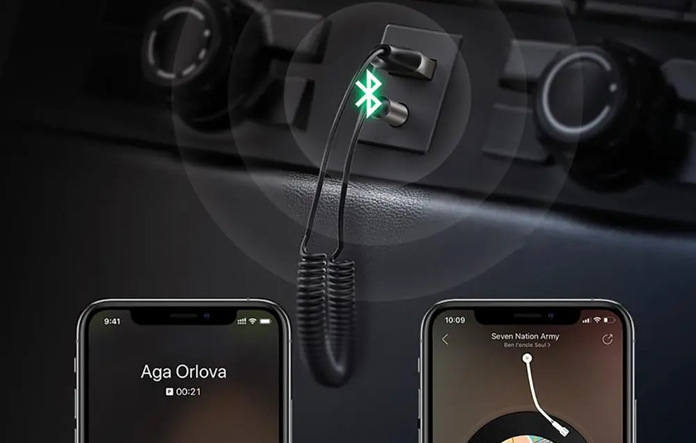 Adapter Bluetooth UGREEN CM309 Odbiornik audio do samochodu