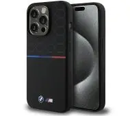 BMW Silicone Pattern MagSafe BMHMP15L22SMPK do iPhone 15 Pro Czarny