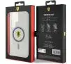 Etui Ferrari IML Transp Inner Circle Line MagSafe do Samsung Galaxy S24 Ultra Przezroczysty