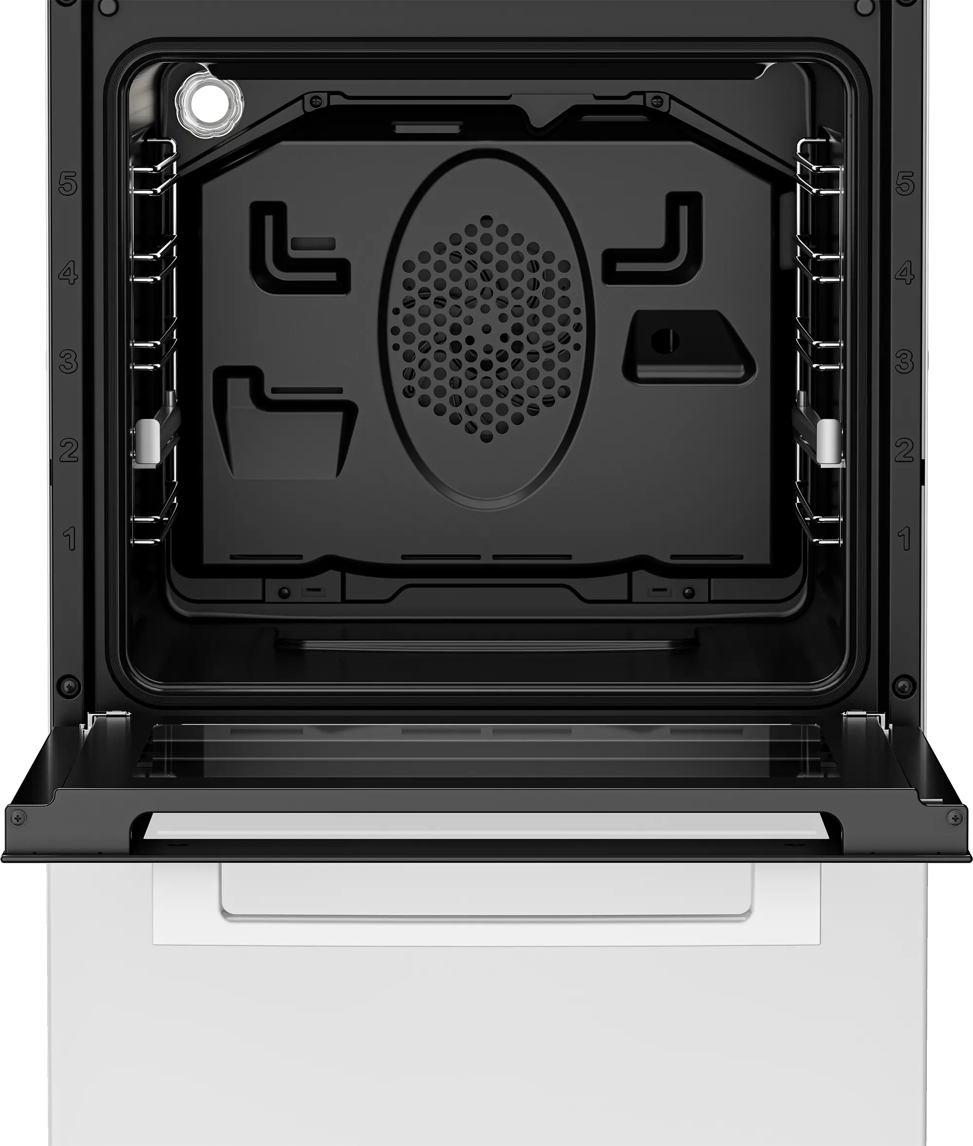 Kuchnia indukcyjna Beko FSM59305WDT Termoobieg